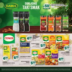 Gazetka promocyjna Stokrotka - Katalog Boże Narodzenie! - Gazetka - ważna od 29.12 do 29.12.2025 - strona 39 - produkty: Kasza jaglana, Warzywa, Ryż, Kuskus, Kasza jęczmienna, Ryż do risotto, Bulgur, LANA, Przyprawy, Owoce, Cenos, Kamis, Kasza, Mięso, LG