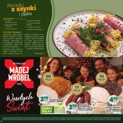 Gazetka promocyjna Stokrotka - Katalog Boże Narodzenie! - Gazetka - ważna od 29.12 do 29.12.2025 - strona 54 - produkty: Chrzan, Majonez, Warzywa, Sól, Por, Mus, Madej Wróbel, Plasterki, Szynka, Talerz, Pieprz, Owoce, Kiełbasa, Mięso