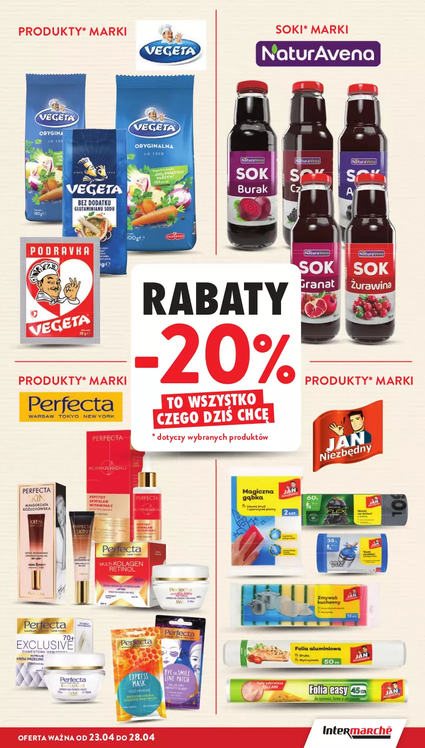 Gazetka promocyjna Intermarche - Gazetka Intermarche - ważna 23.04 do 28.04.2026 - strona 21 - produkty: Sok