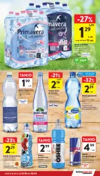 Gazetka promocyjna Intermarche - Gazetka Intermarche - Gazetka - ważna od 28.04 do 28.04.2026 - strona 15 - produkty: Red Bull, Primavera, LANA, Napój izotoniczny, Napój gazowany, Prima, Kubuś Waterrr, Oshee, Woda mineralna, Kubuś, Napój niegazowany, Woda, Napój
