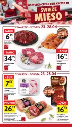 Gazetka promocyjna Intermarche - Gazetka Intermarche - Gazetka - ważna od 28.04 do 28.04.2026 - strona 24 - produkty: Kurczak, Stek, Zestaw rosołowy z kaczki, Boczek, Pręga wołowa, Piekarnik, Grill, Mięso