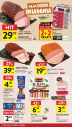 Gazetka promocyjna Intermarche - Gazetka Intermarche - Gazetka - ważna od 28.04 do 28.04.2026 - strona 26 - produkty: Polędwica, Gra, Królewski, Parówki, Duda, Szynka, Tarczyński, Kabanos, Masło, Berlinki