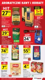 Gazetka promocyjna Intermarche - Gazetka Intermarche - Gazetka - ważna od 28.04 do 28.04.2026 - strona 37 - produkty: Kawa rozpuszczalna, Por, Gin, Gra, Inka, Kawa zbożowa, Kawa ziarnista, Granat, Dallmayr, Kawa mielona, Kawa, Kret, Jacobs, Herbata, Herbapol, Imbir