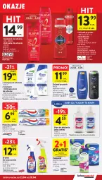 Gazetka promocyjna Intermarche - Gazetka Intermarche - Gazetka - ważna od 28.04 do 28.04.2026 - strona 41 - produkty: Elseve, Gra, Płyn do płukania jamy ustnej, Bell, Aquafresh, Old Spice, Dezodorant, Pasta do zębów, Płyn do płukania, Szampon, Podpaski, Odżywka, Wkładki, Nivea