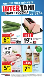 Gazetka promocyjna Intermarche - Gazetka Intermarche - Gazetka - ważna od 28.04 do 28.04.2026 - strona 44 - produkty: Kurczak, Ser, Ogórek, Madej Wróbel, Szynka konserwowa, Szynka, Nawóz