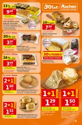 Gazetka promocyjna Auchan - Gazetka 30 Lat Hipermarket Auchan - Gazetka - ważna od 29.07 do 29.07.2026 - strona 21 - produkty: Strucla, Sezam, Burger, Babka, Bułka