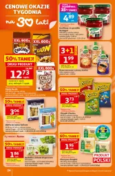 Gazetka promocyjna Auchan - Gazetka 30 Lat Hipermarket Auchan - Gazetka - ważna od 29.07 do 29.07.2026 - strona 24 - produkty: Piec, Cheetos, Ser, Ryż, Wafle do lodów, Chrupki, Wafle, Konfitura, Pieczywo chrupkie, Pieczywo, Deser, Herbapol, Jagodzianka