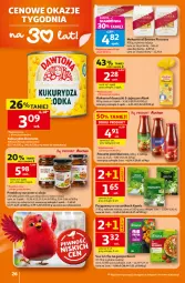 Gazetka promocyjna Auchan - Gazetka 30 Lat Hipermarket Auchan - Gazetka - ważna od 29.07 do 29.07.2026 - strona 26 - produkty: Makaron, Sos, Sok, Przyprawy, Kamis, Olej, Pomidory, Kukurydza, Knorr