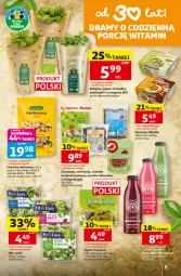Gazetka promocyjna Auchan - Gazetka 30 Lat Hipermarket Auchan - Gazetka - ważna od 29.07 do 29.07.2026 - strona 5 - produkty: Hummus, Mus, Kolendra, Bell, Jagody, Sałat, Jagody goji, Bazyl, Bella, Bazylia, Mięta, HP