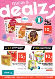 Gazetka promocyjna Dealz - MAKE A DEALZ - Gazetka - ważna od 27.03 do 27.03.2024 - strona 1 - produkty: Praliny, Twix, Tarta, Alcon, Fa