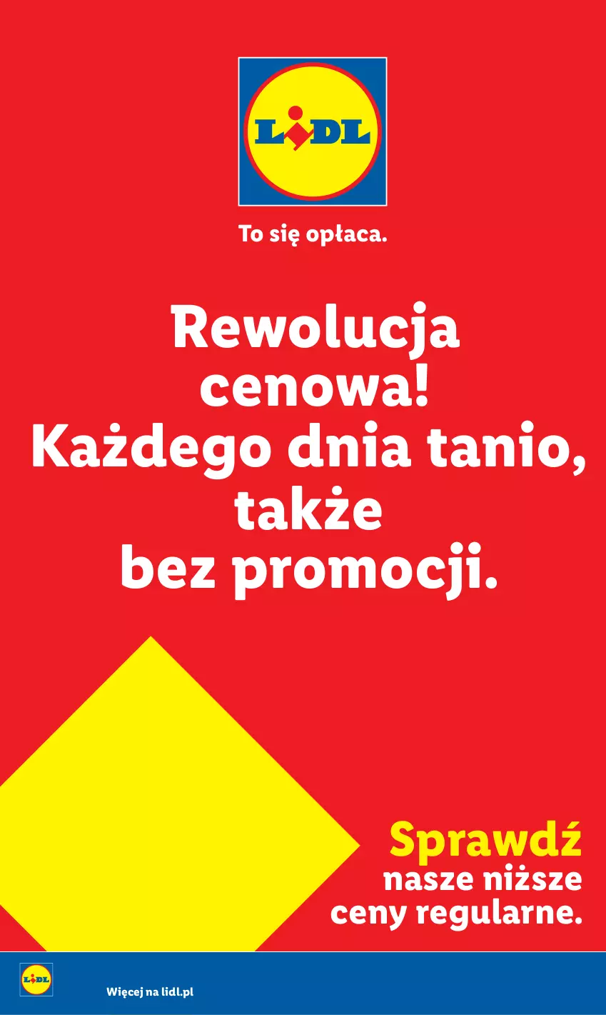 Gazetka promocyjna Lidl - Rewolucja cenowa! - ważna 21.08 do 30.09.2026 - strona 1