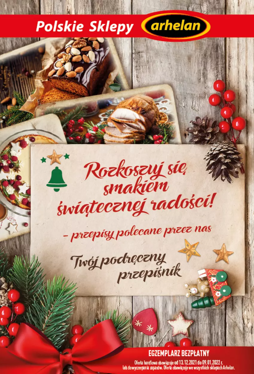 Gazetka promocyjna Arhelan - Gazetka - ważna 13.12.2021 do 09.01.2022 - strona 1