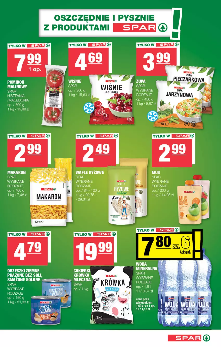 Gazetka promocyjna Spar - Spar - ważna 01.01 do 11.01.2024 - strona 5 - produkty: Cukier, Cukierki, Orzeszki, Orzeszki ziemne, Piec, Ryż, Wafle, Wisnie