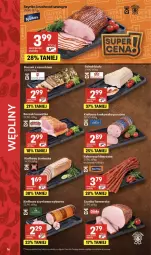 Gazetka promocyjna Delikatesy Centrum - Franczyza DC18 Czwartek - Gazetka - ważna od 06.05 do 06.05.2026 - strona 16 - produkty: Szynka farmerska, Kiełbasa krakowska, Kiełbasa szynkowa, Duda, Szynka, Boczek, Kiełbasa, Fa