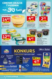 Gazetka promocyjna Auchan - Gazetka 30 Lat Supermarket Auchan - Gazetka - ważna od 18.03 do 18.03.2026 - strona 4 - produkty: Masło klarowane, Ser, Mus, Benecol, Bell, Brie, Jogurt, Serek, Camembert, Pudding, Bella, Ser pleśniowy, Jogobella, Masło