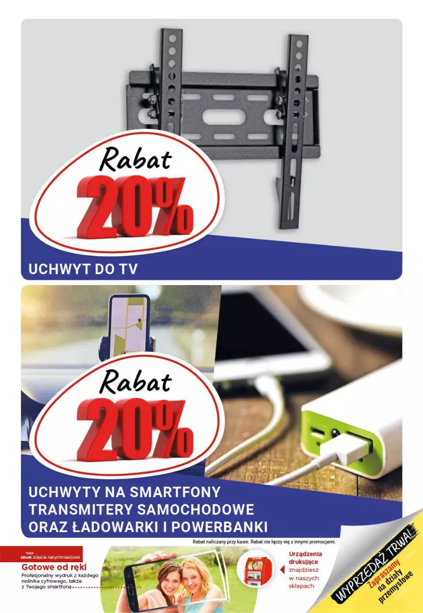 Gazetka promocyjna Bi1 - Smaki lata - ważna 30.06 do 06.07.2021 - strona 9 - produkty: Powerbank, Smartfon, Tran, Transmiter, Uchwyty