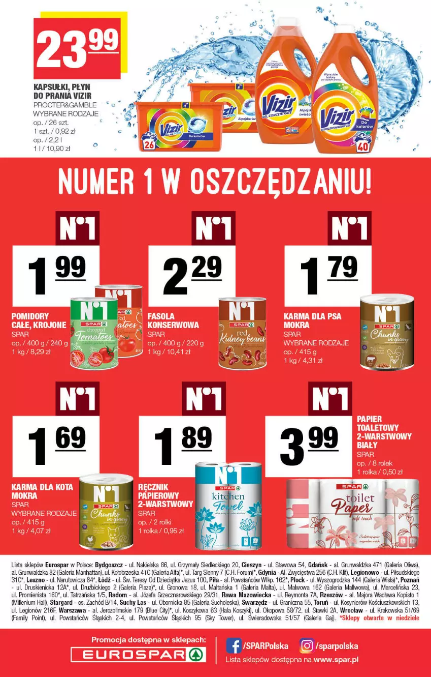 Gazetka promocyjna Spar - EuroSpar - ważna 16.01 do 26.01.2022 - strona 12 - produkty: BIC, Dzieci, Fa, Gra, Kosz, Płyn do prania, Rum, Vizir