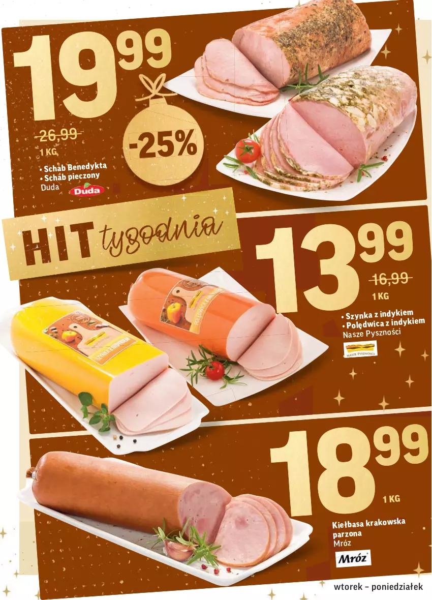 Gazetka promocyjna Intermarche - Gazetka promocyjna - ważna 30.11 do 06.12.2021 - strona 26 - produkty: Duda, Piec, Schab pieczony