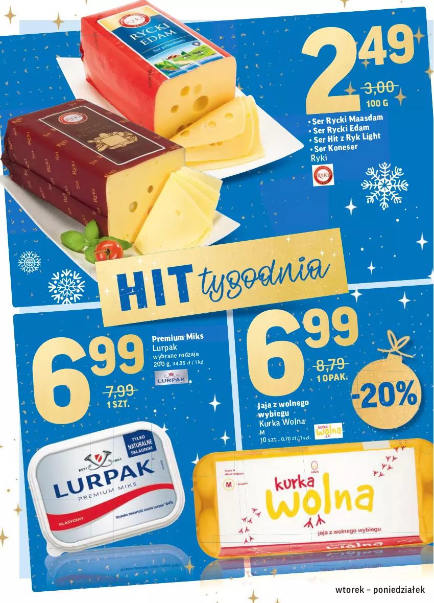 Gazetka promocyjna Intermarche - Gazetka promocyjna - ważna 30.11 do 06.12.2021 - strona 34 - produkty: Jaja, Lurpak, Ser