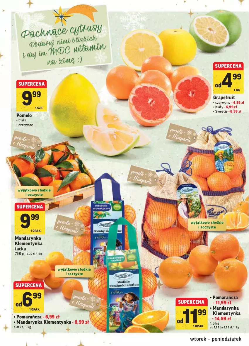 Gazetka promocyjna Intermarche - Gazetka promocyjna - ważna 30.11 do 06.12.2021 - strona 4 - produkty: Gra, Pomelo, Siatka