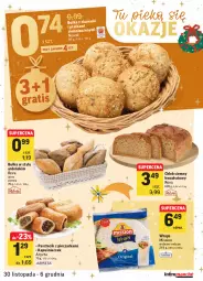 Gazetka promocyjna Intermarche - Gazetka promocyjna - Gazetka - ważna od 06.12 do 06.12.2021 - strona 29 - produkty: Piec, Pasztecik z pieczarkami, Top, Pieczarka, Kapuśniaczek, Chleb, Bułka