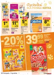 Gazetka promocyjna Intermarche - Gazetka promocyjna - Gazetka - ważna od 06.12 do 06.12.2021 - strona 43 - produkty: Top, Przekąski dla psa, Whiskas, Sheba, Canaillou