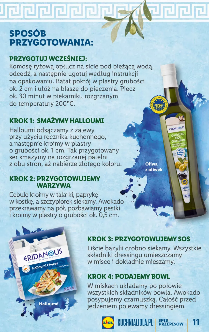 Gazetka promocyjna Lidl - KATALOG GRECJA - ważna 22.05 do 27.05.2023 - strona 11 - produkty: Bazyl, Dres, Miska, Piec, Piekarnik, Ręcznik, Ryż, Ser, Sos, Warzywa