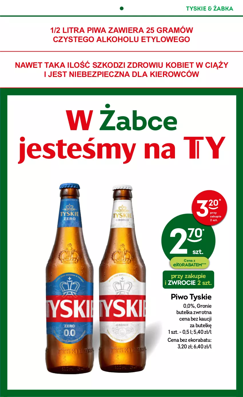 Gazetka promocyjna Żabka - ważna 30.08 do 12.09.2023 - strona 11 - produkty: Gra, Piec, Piwa, Piwo, Tyskie