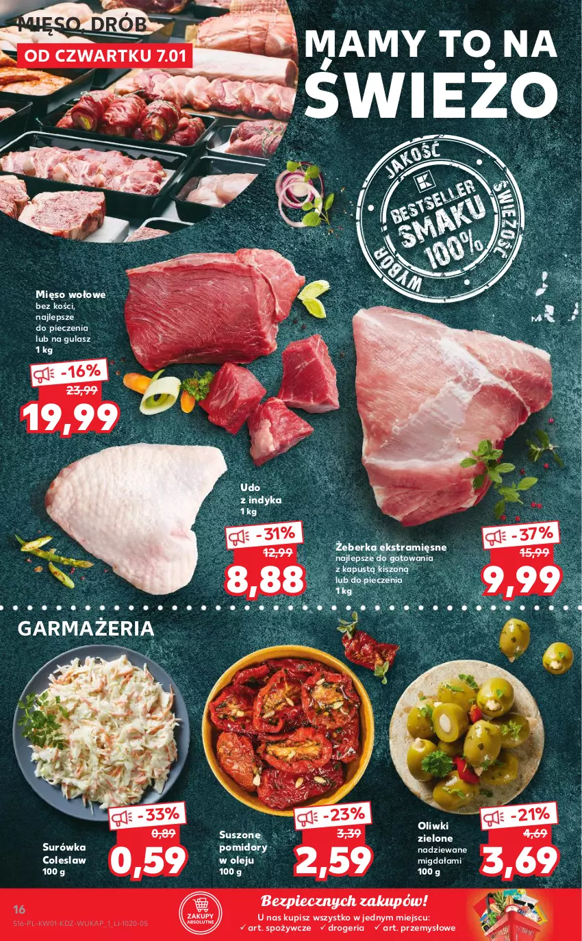 Gazetka promocyjna Kaufland - OFERTA TYGODNIA - ważna 07.01 do 13.01.2021 - strona 16