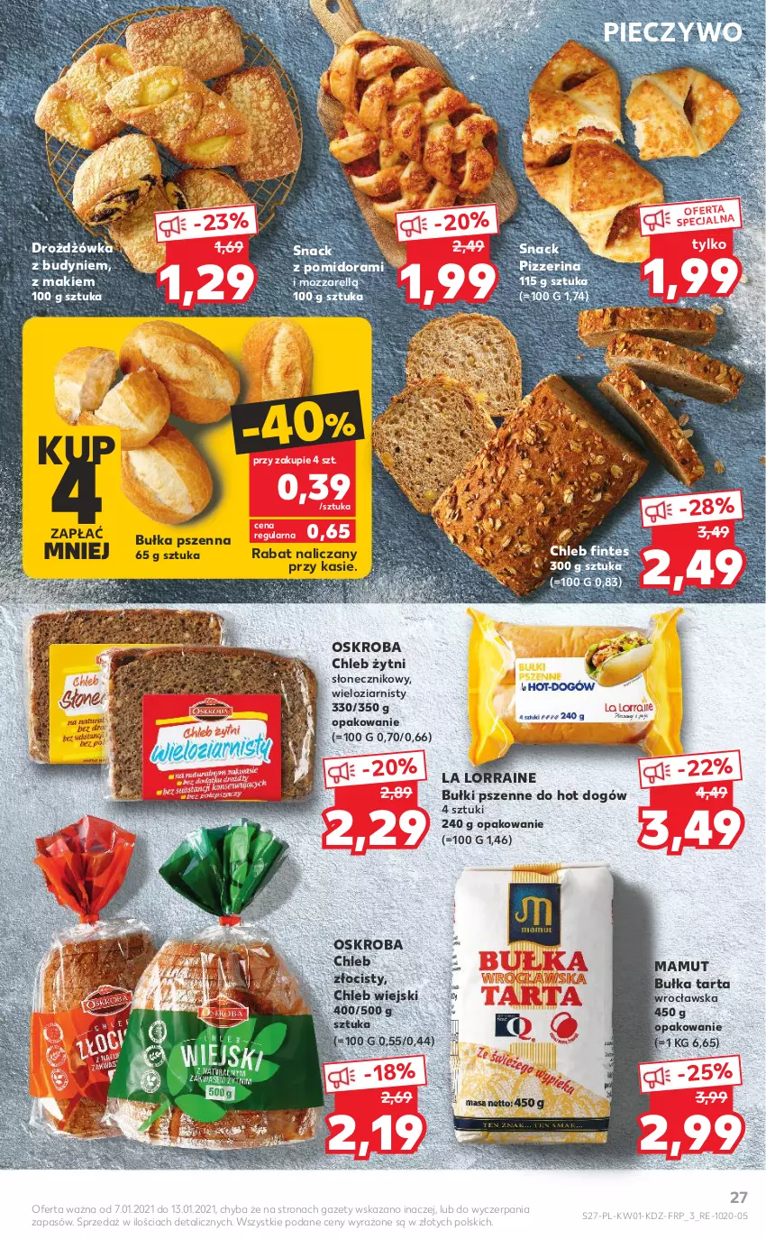 Gazetka promocyjna Kaufland - OFERTA TYGODNIA - ważna 07.01 do 13.01.2021 - strona 27