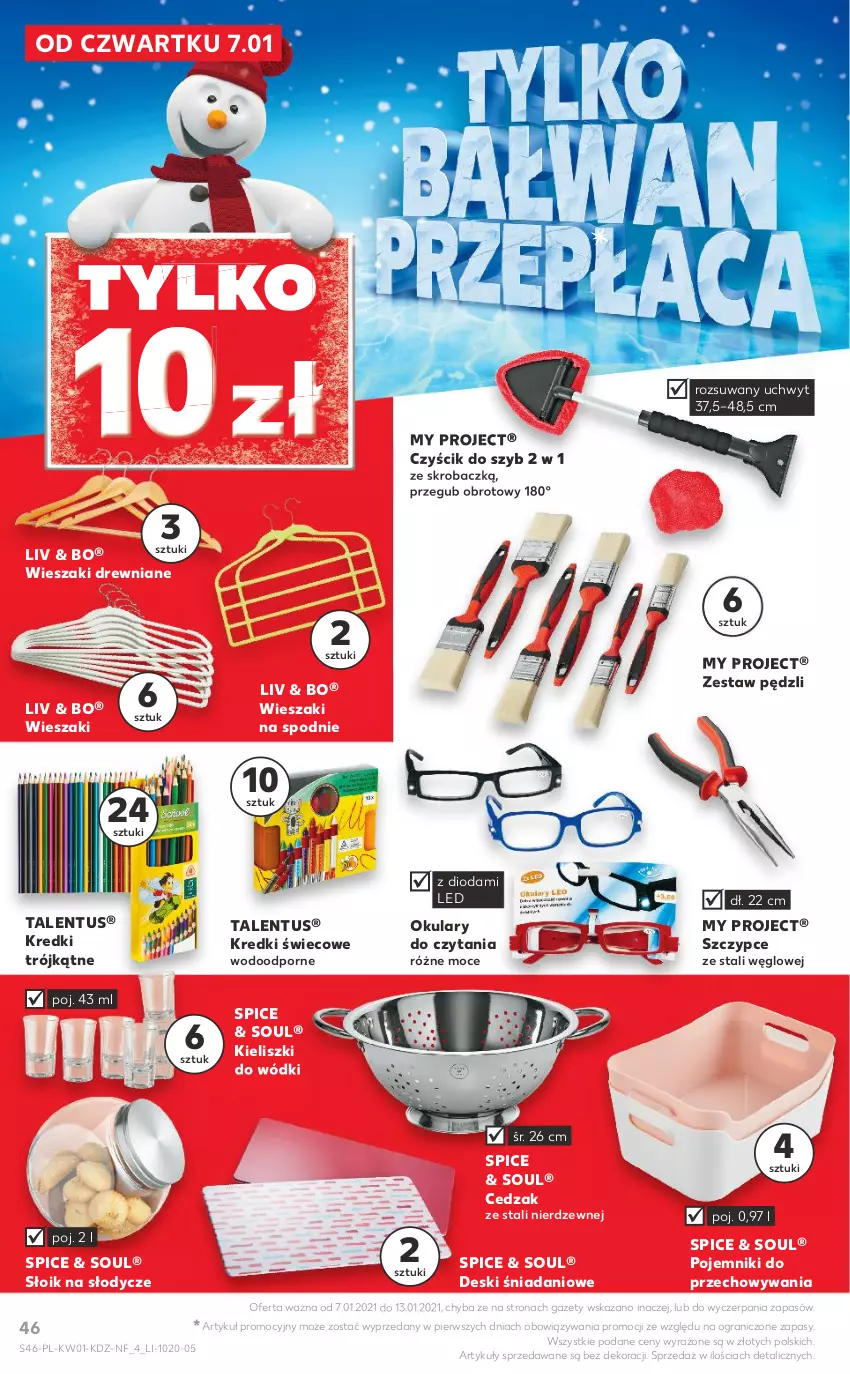 Gazetka promocyjna Kaufland - OFERTA TYGODNIA - ważna 07.01 do 13.01.2021 - strona 46