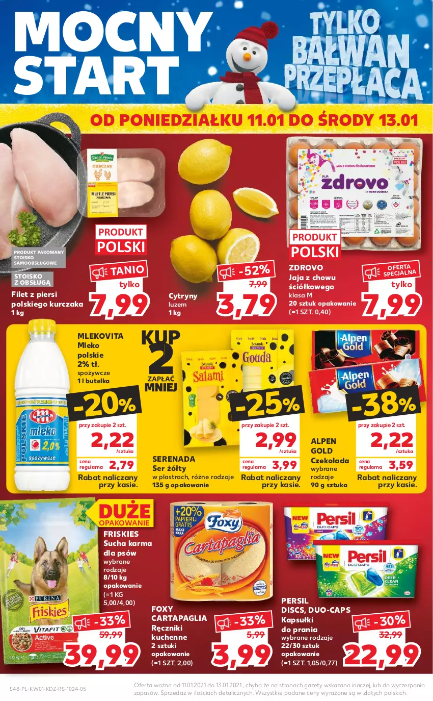 Gazetka promocyjna Kaufland - OFERTA TYGODNIA - ważna 07.01 do 13.01.2021 - strona 48