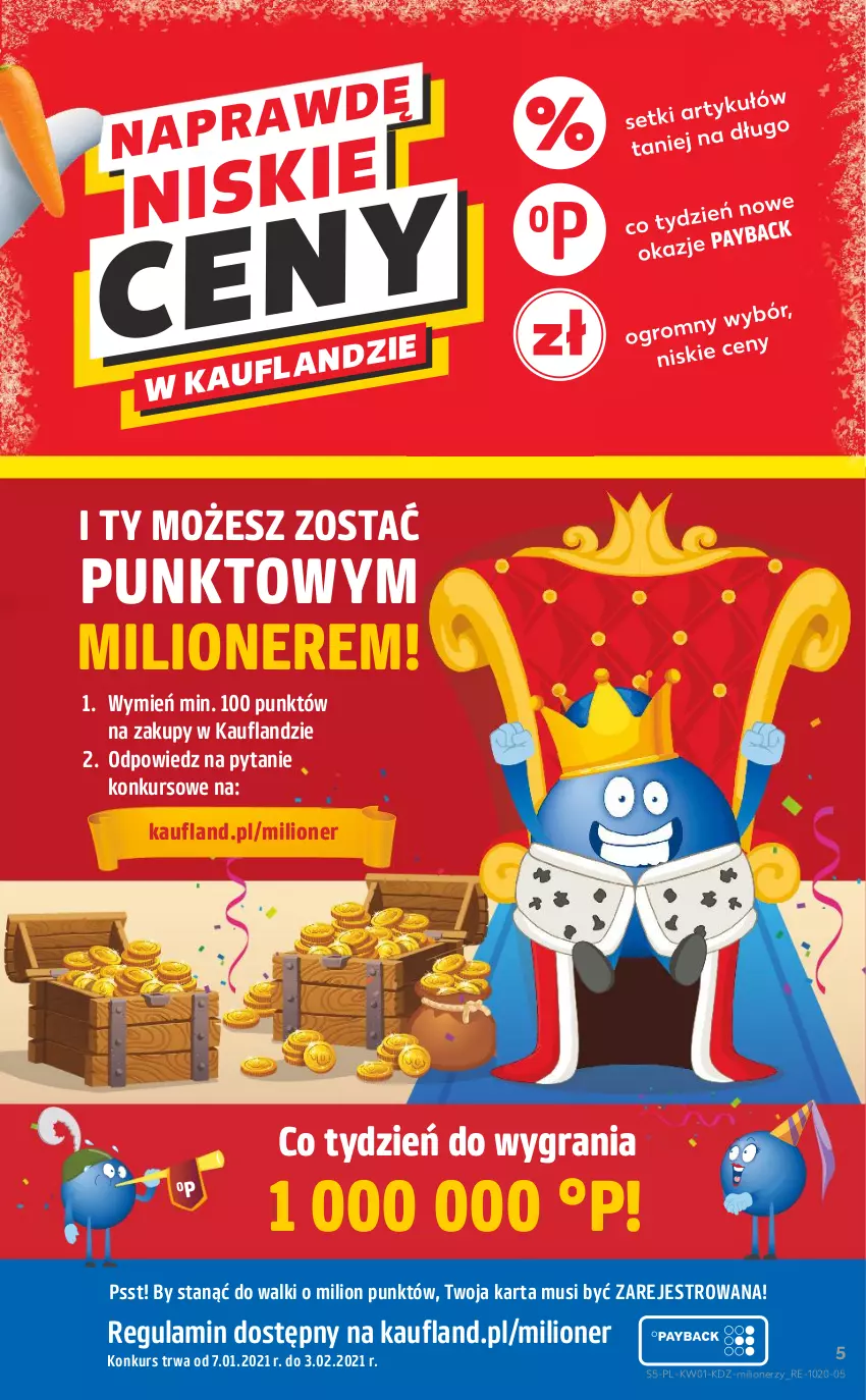 Gazetka promocyjna Kaufland - OFERTA TYGODNIA - ważna 07.01 do 13.01.2021 - strona 5