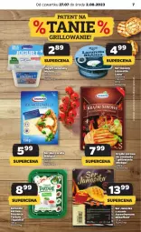 Gazetka promocyjna Netto - Artykuły spożywcze - Gazetka - ważna od 02.08 do 02.08.2023 - strona 7 - produkty: Mozzarella, Ser topiony, Jogurt naturalny, Top, Sos, Ser, Jogurt, Tarta, Wino, Grill, Lazur, Tartare