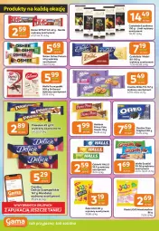 Gazetka promocyjna Gama - Gazetka Gama - Gazetka - ważna od 11.11 do 11.11.2025 - strona 4 - produkty: Ciastka, Gin, Prince Polo, Cukier, Dr Gerard, Wafelek, Grześki, Czekolada, Mars, Oshee, Delicje, Baton, Cukierki, Halls, Oreo, Lindt, Milka