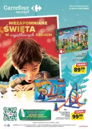 Gazetka promocyjna Carrefour - Gazetka - ważna od 24.12 do 24.12.2023 - strona 1 - produkty: LEGO Friends, LEGO, Mattel, Klocki, Hot Wheels