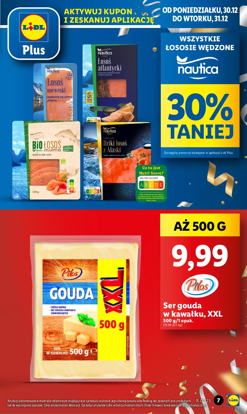 Gazetka promocyjna Lidl - GAZETKA - ważna 30.12 do 31.12.2024 - strona 7 - produkty: Gouda, Kawa, Ser, Sos, Wazon