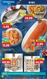 Gazetka promocyjna Lidl - GAZETKA - Gazetka - ważna od 31.12 do 31.12.2024 - strona 32 - produkty: Chrzan, Sos, Sos sojowy, Sushi, Krewetki, Wasa, Imbir