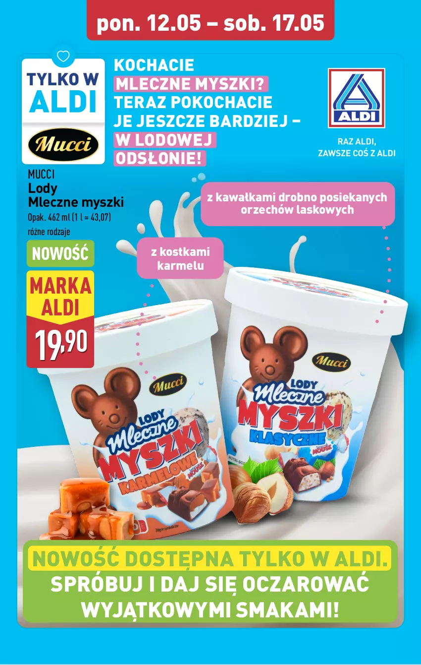 Gazetka promocyjna Aldi - Pełna oferta - ważna 12.05 do 17.05.2025 - strona 32 - produkty: Kawa, Koc, Lody, Mysz, Tera