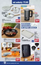 Gazetka promocyjna Aldi - Pełna oferta - Gazetka - ważna od 17.05 do 17.05.2025 - strona 34 - produkty: Piec, Garnek, Rozdrabniacz, Uchwyty, Forma do pieczenia, Patelnia ceramiczna, Płyta, Patelnia, Grill