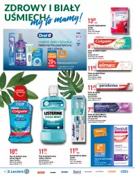 Gazetka promocyjna E Leclerc - Gazetka - ważna od 07.05 do 07.05.2022 - strona 12 - produkty: Palmolive, Oral B, Płyn do płukania jamy ustnej, Listerine, Pasta do zębów, Płyn do płukania, Parodontax, Denivit, Elmex, Colgate, LG