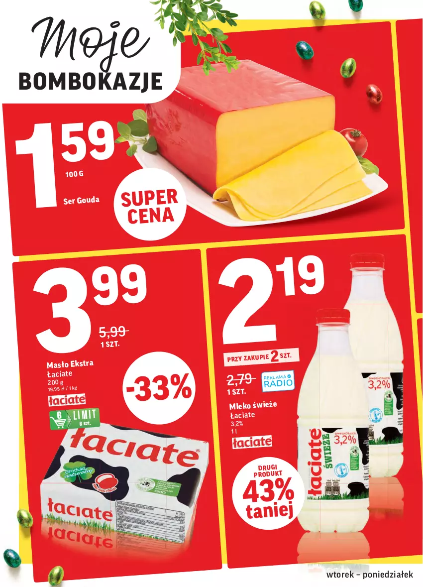 Gazetka promocyjna Intermarche - ważna 09.03 do 15.03.2021 - strona 2 - produkty: Gouda, Mleko, Ser