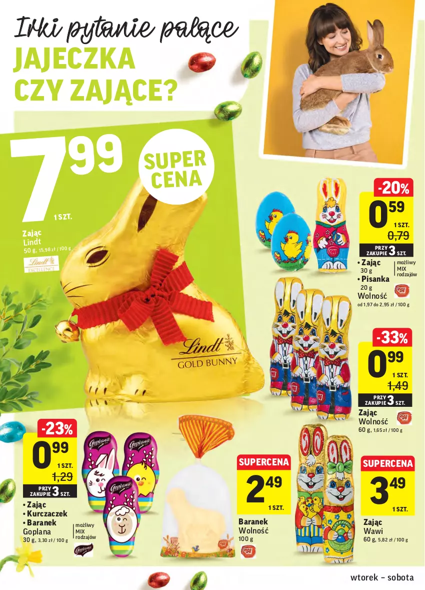 Gazetka promocyjna Intermarche - ważna 09.03 do 15.03.2021 - strona 26 - produkty: Goplana, LANA, Lindt