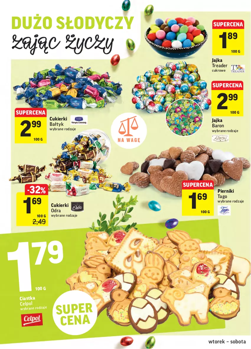 Gazetka promocyjna Intermarche - ważna 09.03 do 15.03.2021 - strona 30 - produkty: Cukier, Cukierki, Piernik, Tago