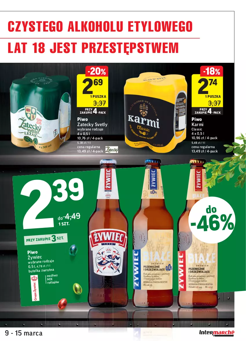 Gazetka promocyjna Intermarche - ważna 09.03 do 15.03.2021 - strona 33 - produkty: Karmi, Piwo