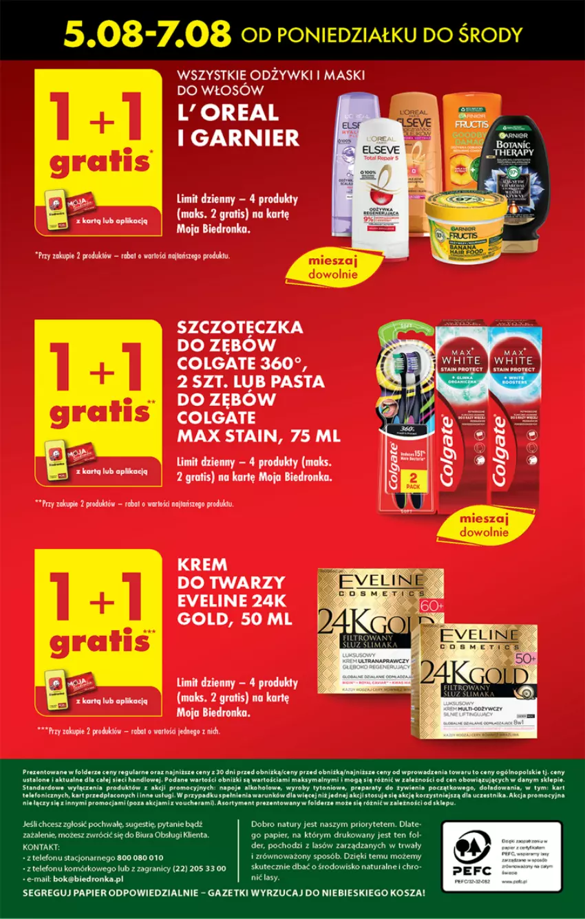 Gazetka promocyjna Biedronka - Od poniedzialku - ważna 05.08 do 10.08.2024 - strona 67 - produkty: Colgate, Dron, Eveline, Gra, Hama, LG, Pasta do zębów, Szczoteczka