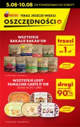 Gazetka promocyjna Biedronka - Od poniedzialku - Gazetka - ważna od 10.08 do 10.08.2024 - strona 11 - produkty: Carte d'Or, Tera, Lody, Fa