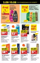 Gazetka promocyjna Biedronka - Od poniedzialku - Gazetka - ważna od 10.08 do 10.08.2024 - strona 53 - produkty: Nivea Men, Taft, Dron, Gliss Kur, Joanna, Schauma, Szampon, Syoss, Lakier do włosów, Be Be, Niuqi, Nivea, Lakier, Farba do włosów, Fa