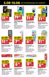 Gazetka promocyjna Biedronka - Od poniedzialku - Gazetka - ważna od 10.08 do 10.08.2024 - strona 56 - produkty: Nivea Men, Colgate Total, BIC, Aquafresh, Szczoteczka do zębów, Pasta do zębów, Pianka do golenia, Pojemnik, Woda toaletowa, Dzieci, Colgate, Woda, Nivea, Szczoteczka, LG