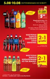 Gazetka promocyjna Biedronka - Od poniedzialku - Gazetka - ważna od 10.08 do 10.08.2024 - strona 9 - produkty: JVC, Gin, Gra, 7up, Mirinda, Napoje, Dron, Pepsi, Robot, Napój gazowany, Napój